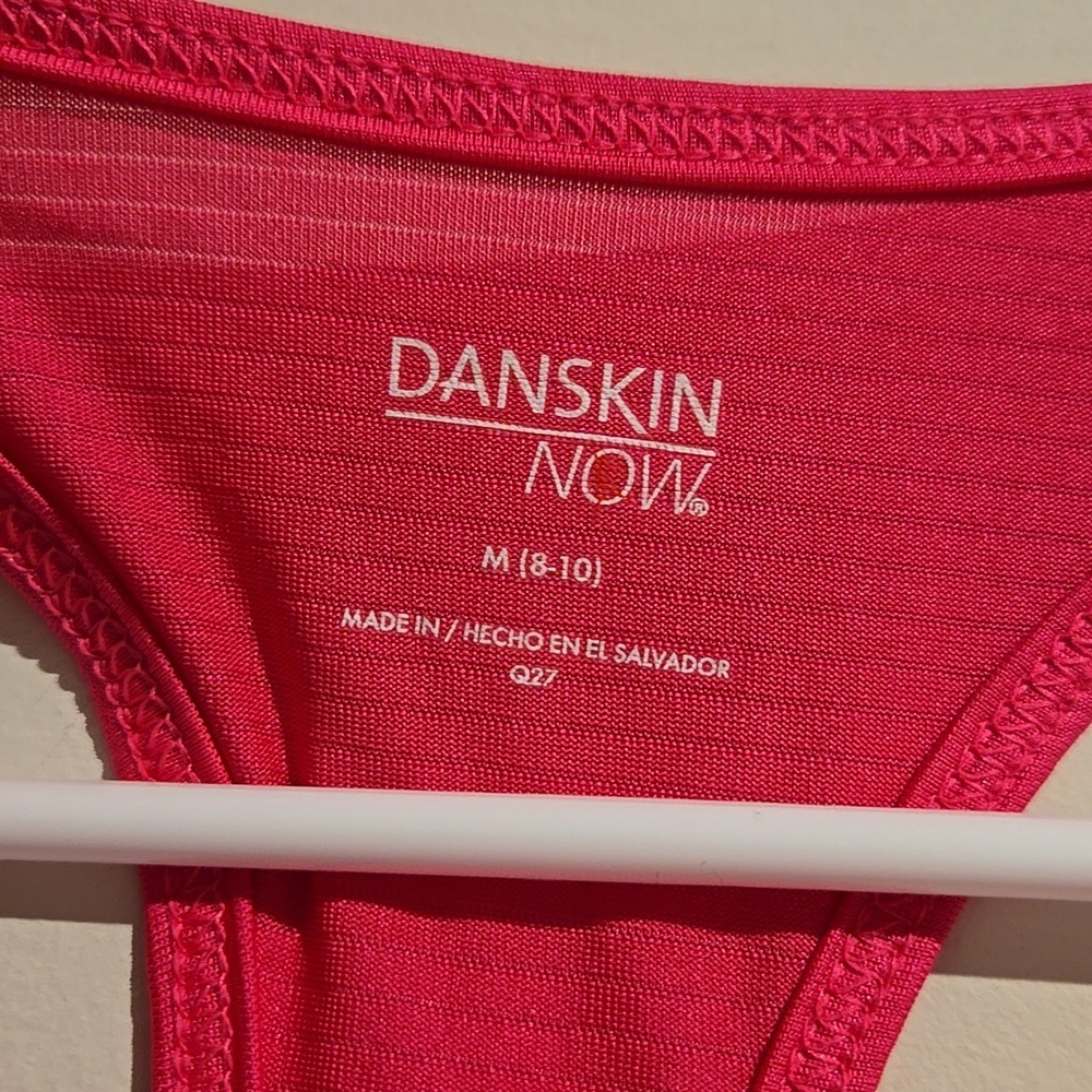 Danskin Now pink top. Size medium. - Picture 4 of 6